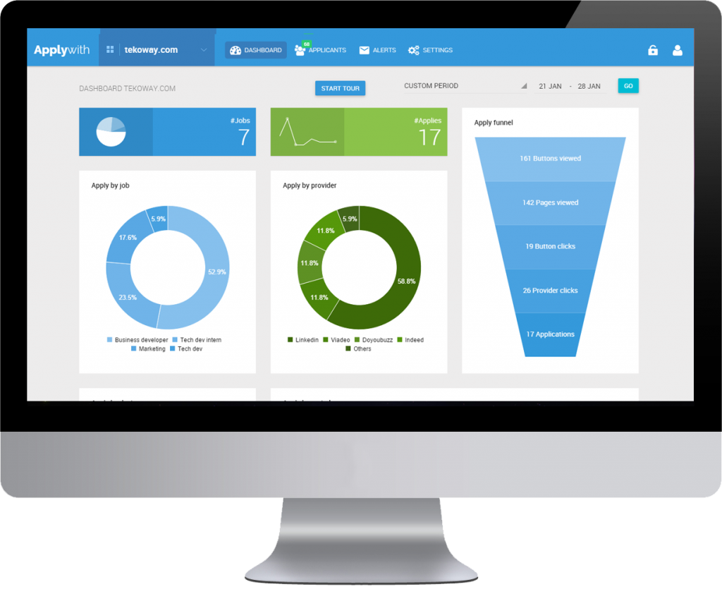 Applywith HR online recruiter software